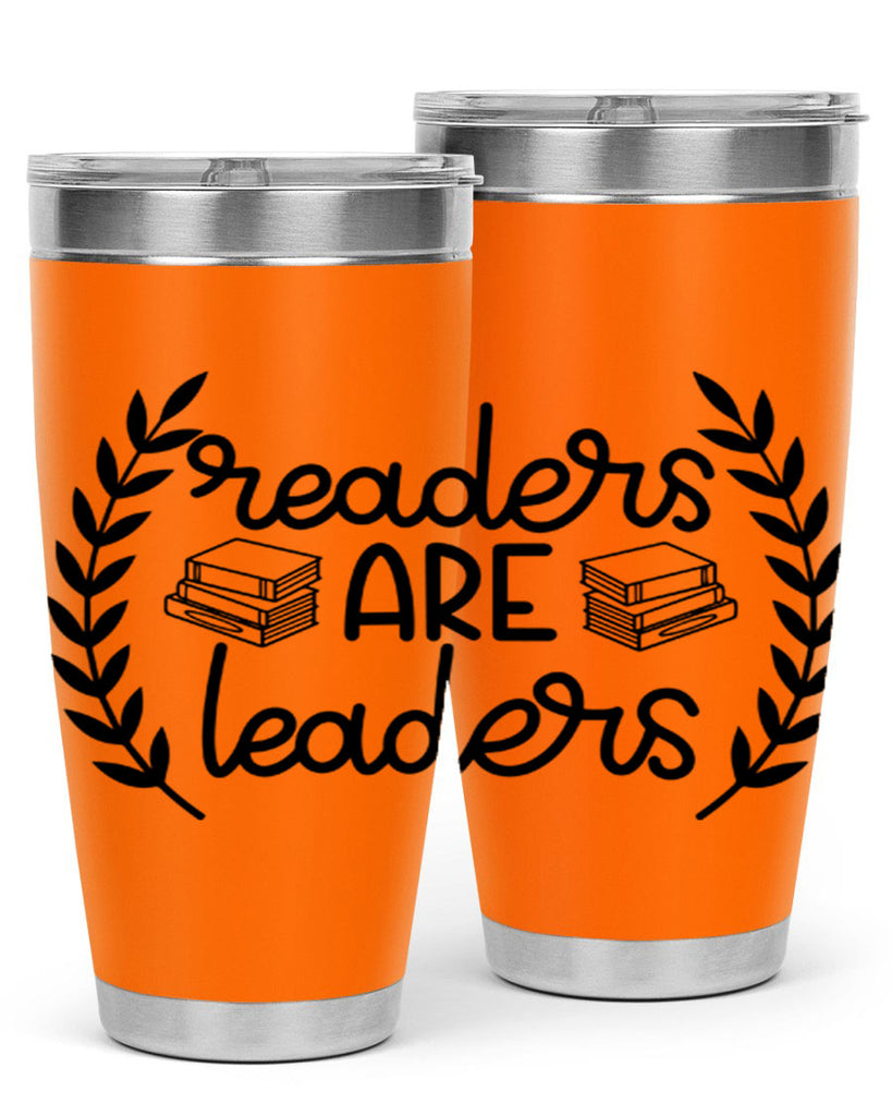 readers are leaders 33#- reading- Tumbler