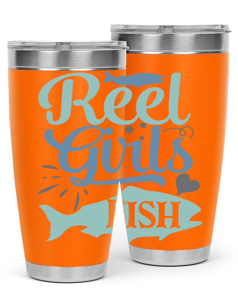 reel girls fish 198#- fishing- Tumbler