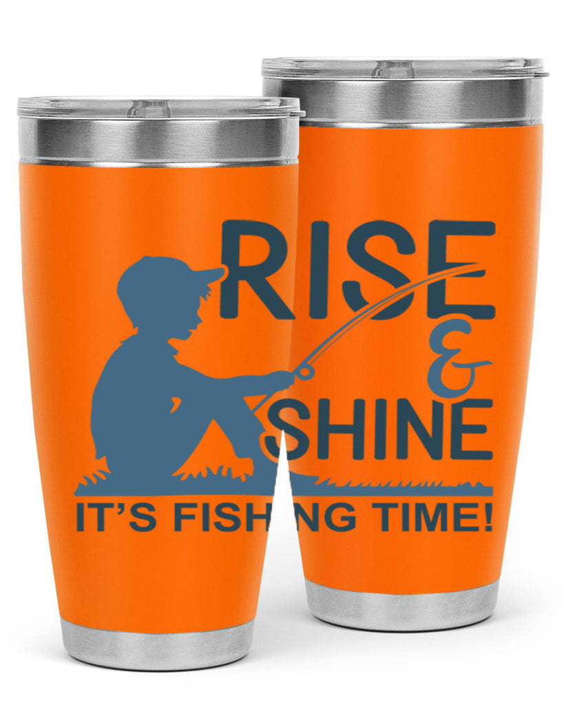 rise shine 41#- fishing- Tumbler