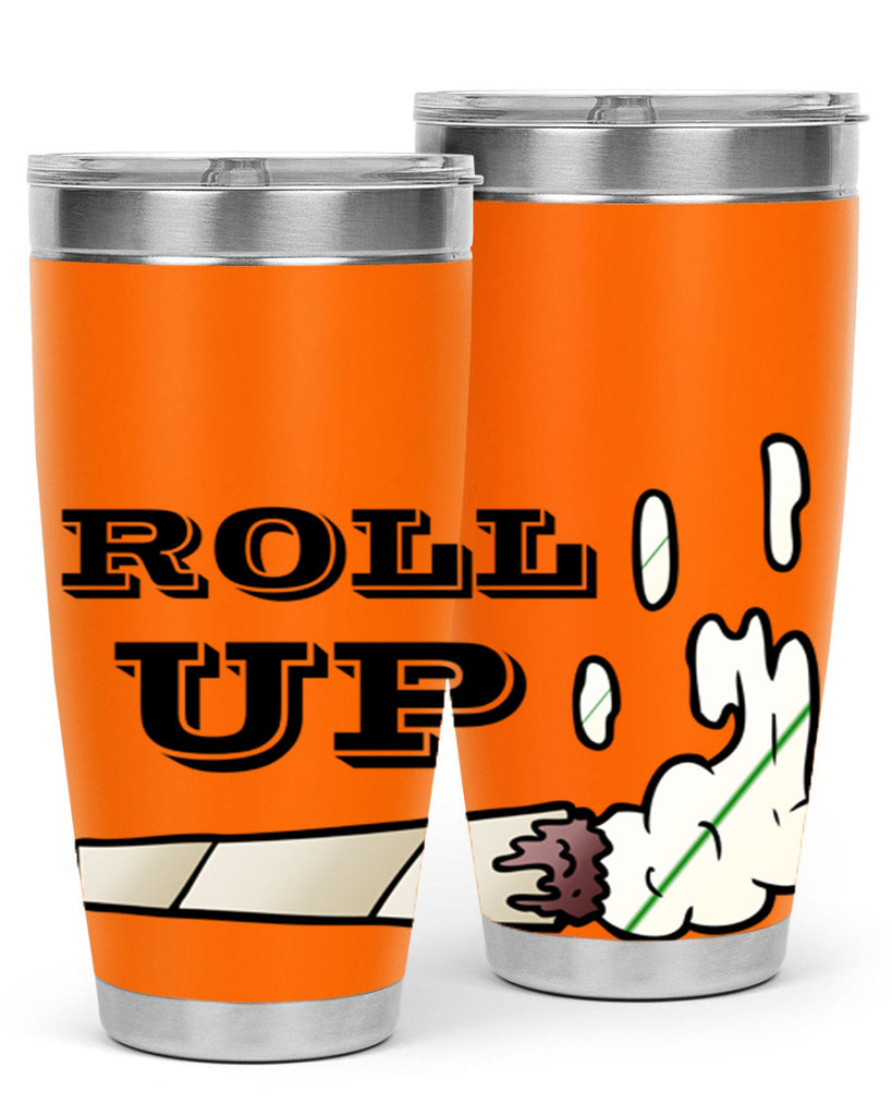 roll up 229#- marijuana- Tumbler