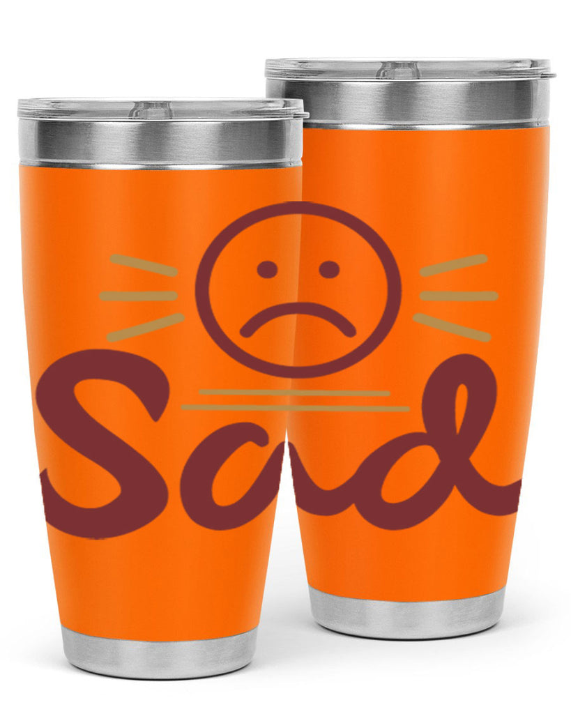 sad 5#- fathers day- Tumbler
