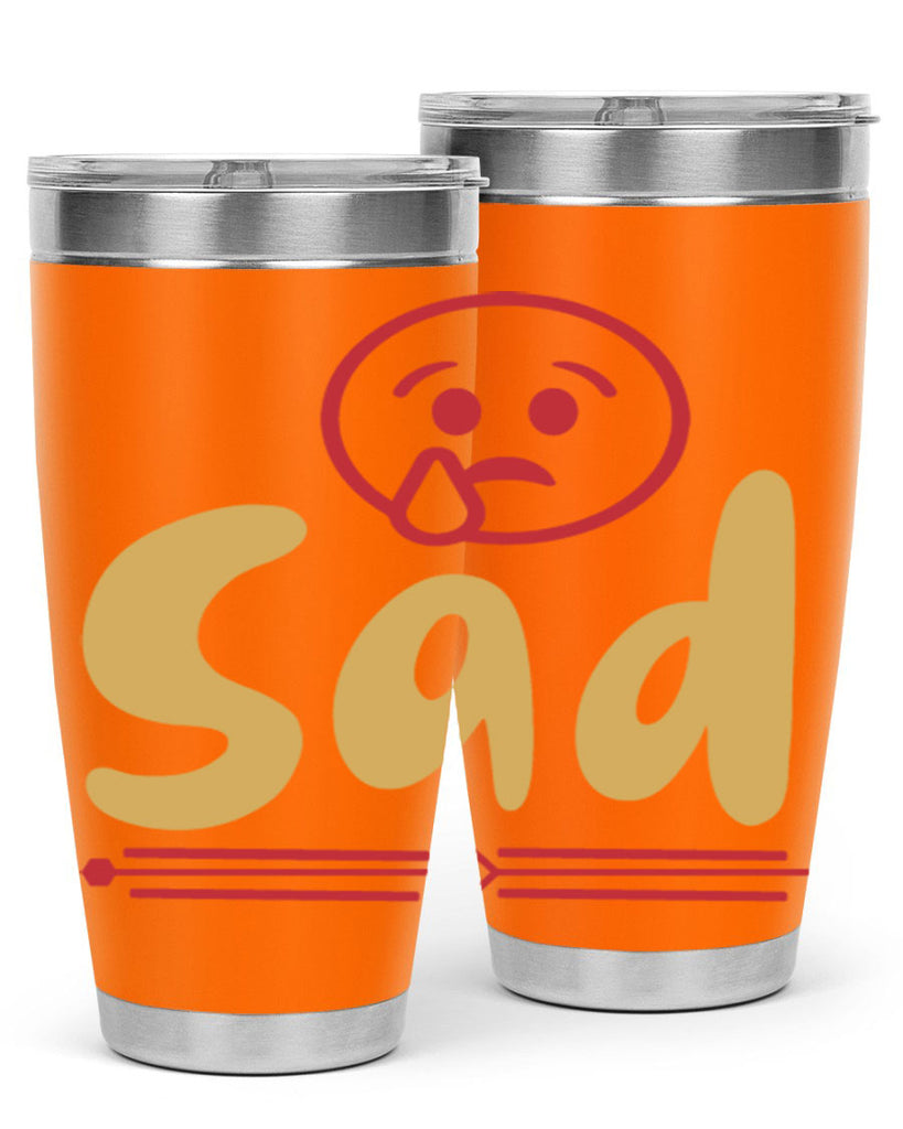 sad 6#- fathers day- Tumbler