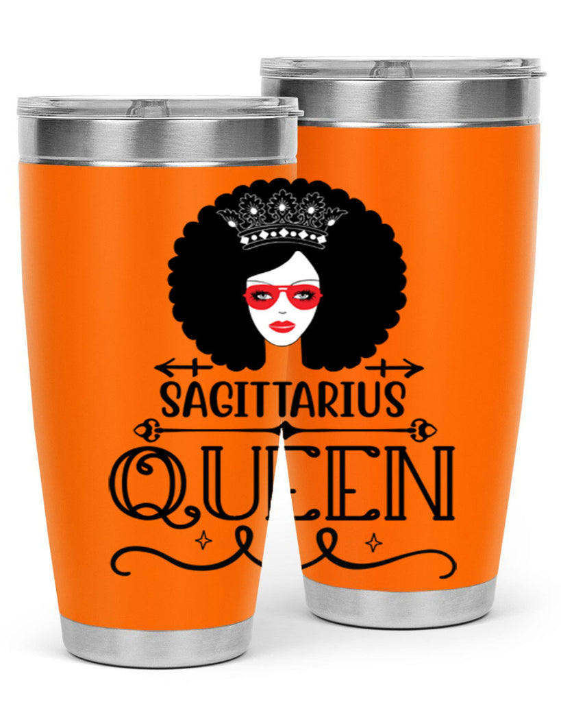 sagittarius queen 414#- zodiac- Tumbler