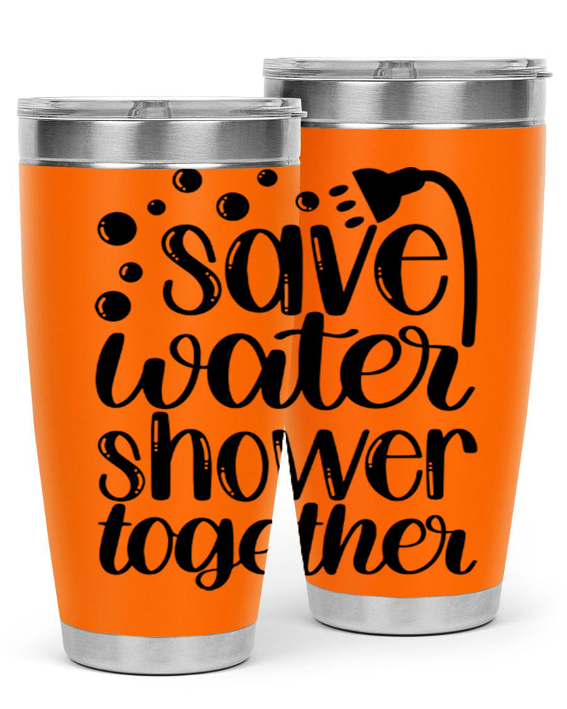 save water shower together 18#- bathroom- Tumbler