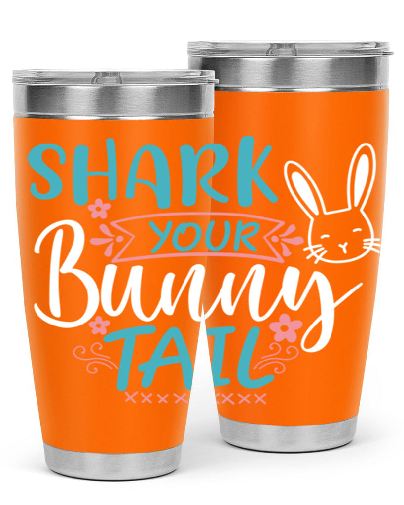 shark your bunny tail 9#- easter- Tumbler