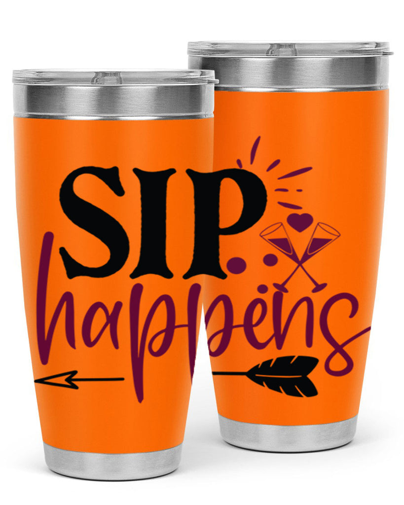 sip happens 164#- wine- Tumbler