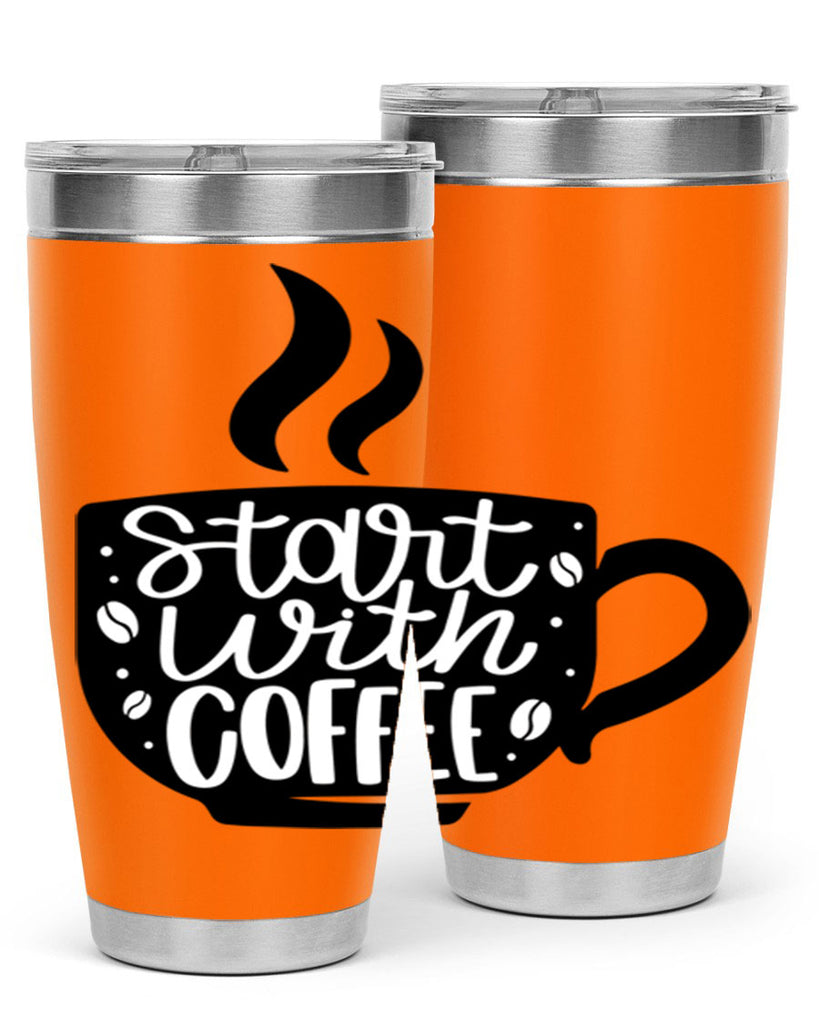 start with coffee 32#- coffee- Tumbler