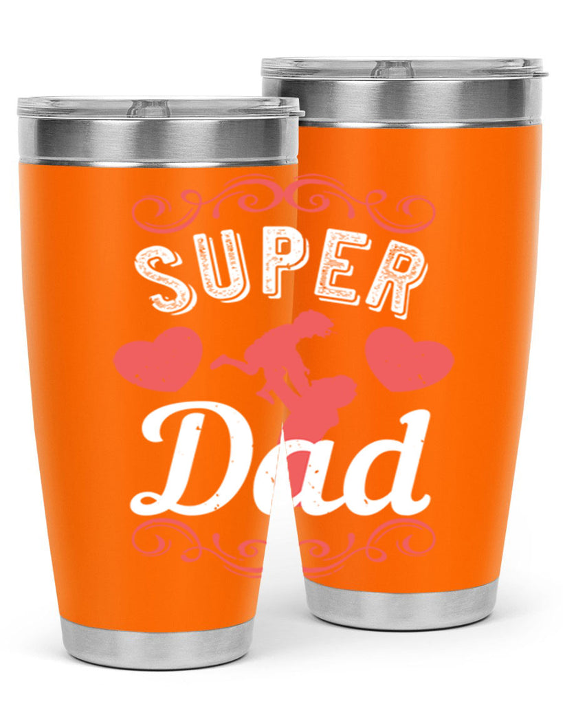 super dad 178#- fathers day- Tumbler