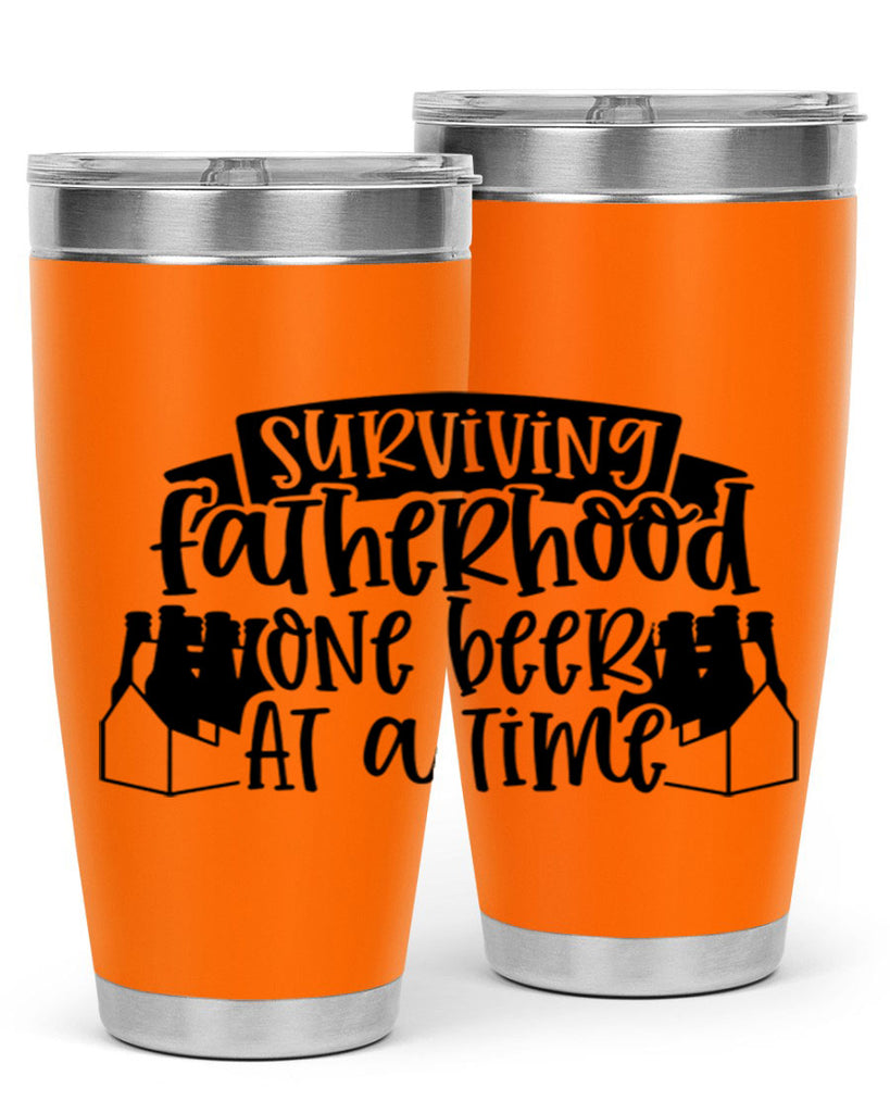 surviving fatherhood one beer at a time 19#- fathers day- Tumbler
