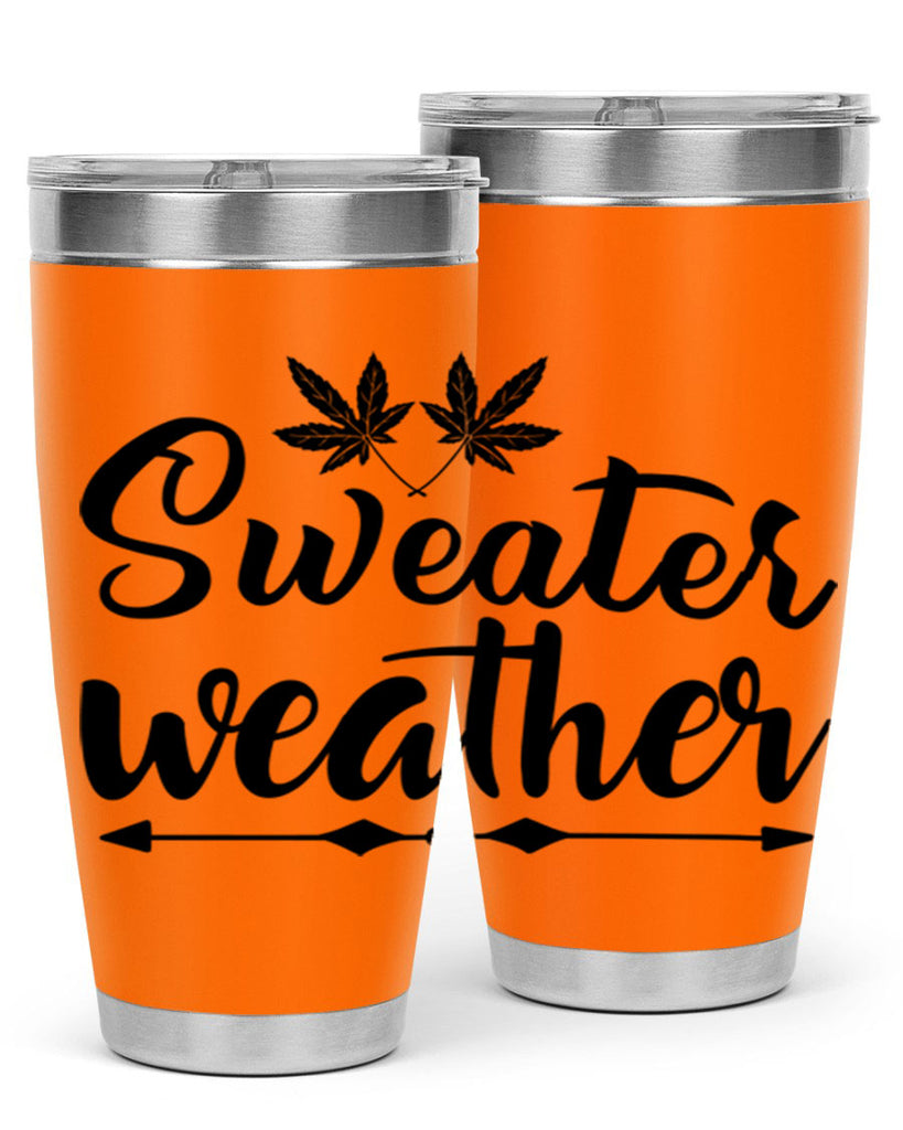 sweater weather 581#- fall- Tumbler