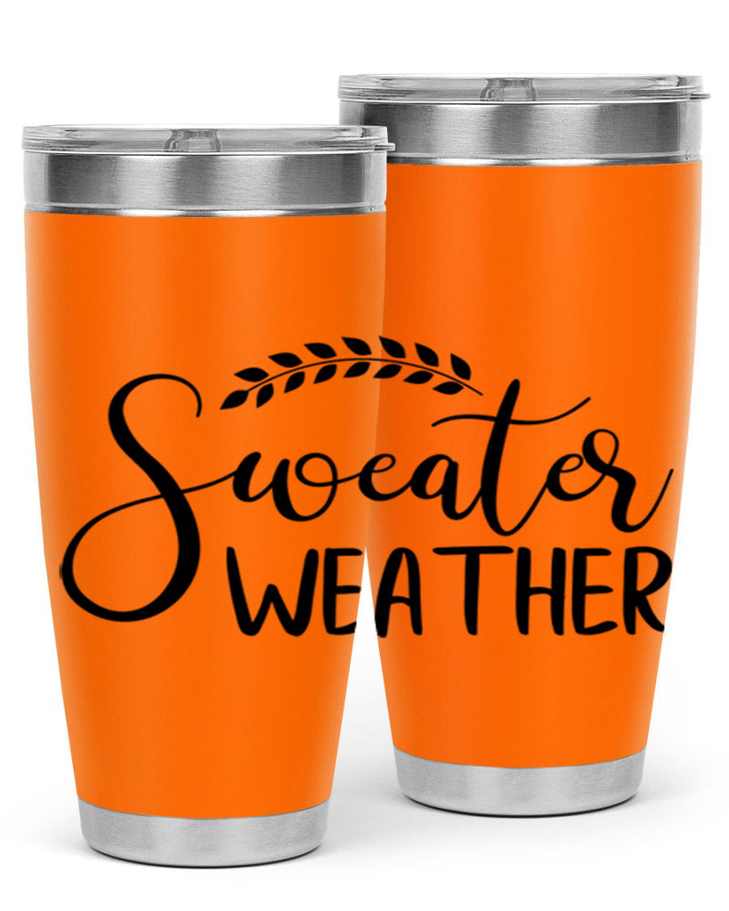 sweater weather 582#- fall- Tumbler