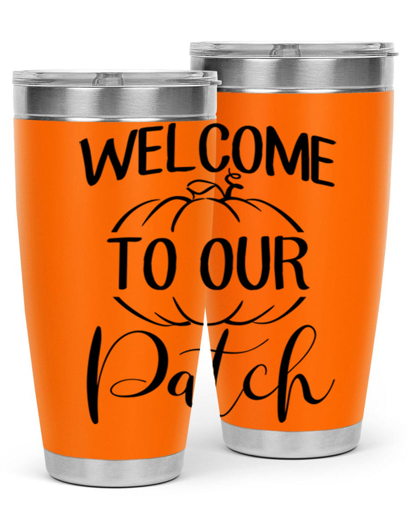 welcome to our patch 632#- fall- Tumbler