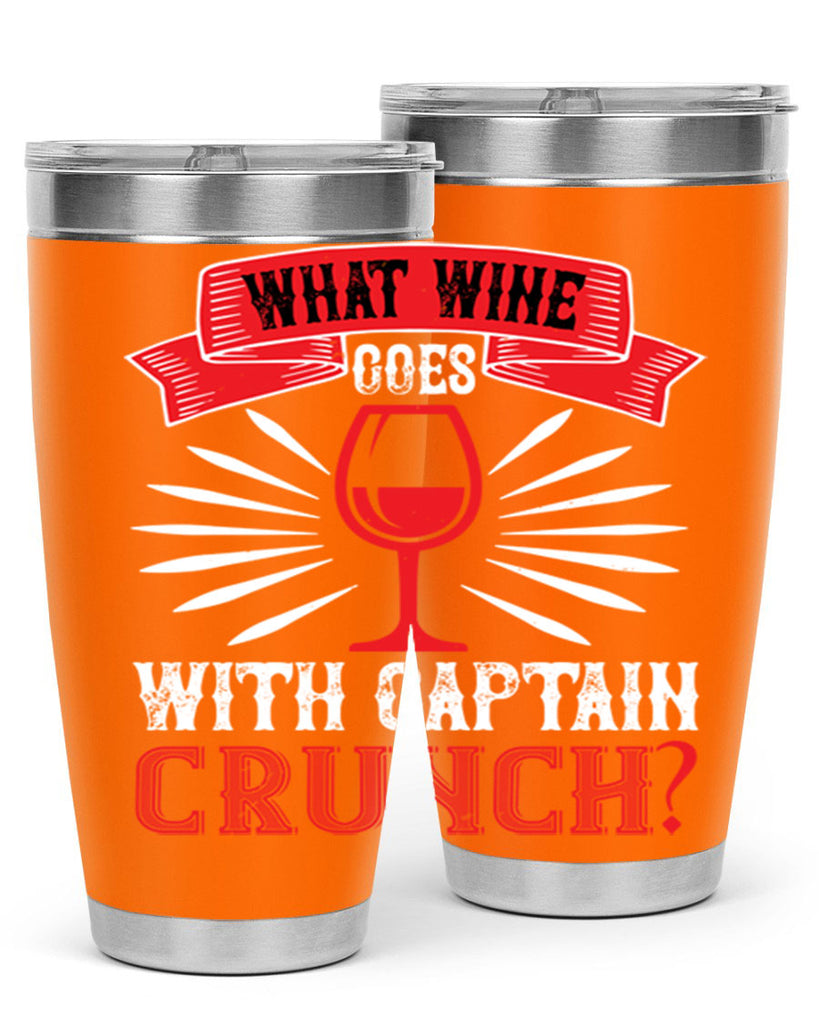 what wine goes with captain 10#- wine- Tumbler