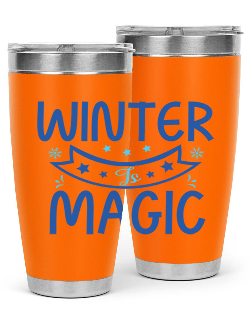 winter is magic 508#- winter- Tumbler