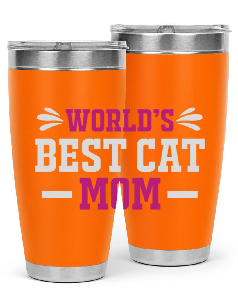 world’s best cat mom 17#- mom- Tumbler