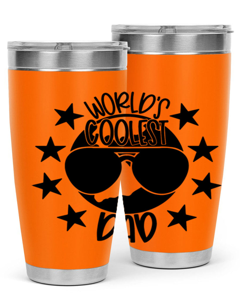 worlds coolest dad 11#- fathers day- Tumbler