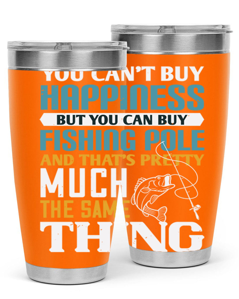 you cant buy happiness 3#- fishing- Tumbler