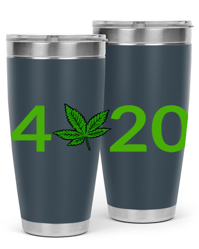 4 cannabis 20#- marijuana- Tumbler