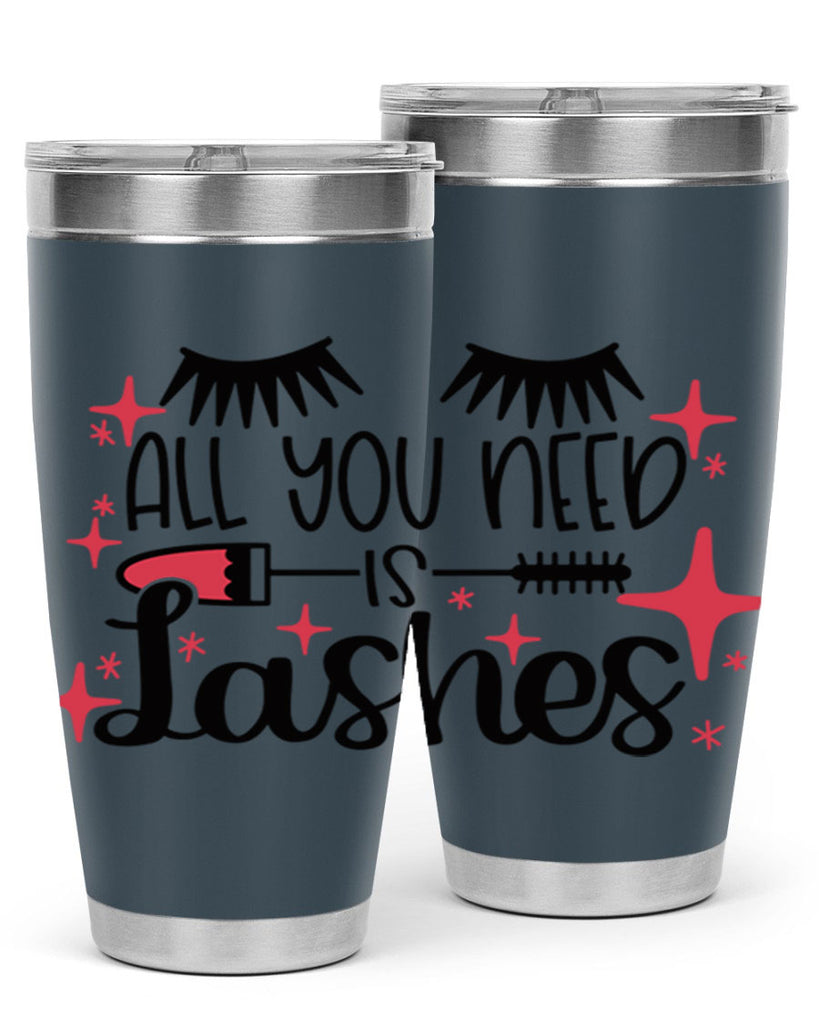 All You Need Is Lashes Style 145#- make up- Tumbler