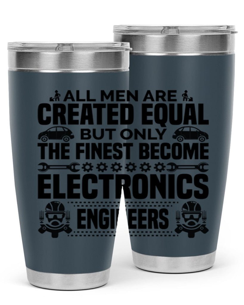 All men are created Style 21#- engineer- tumbler