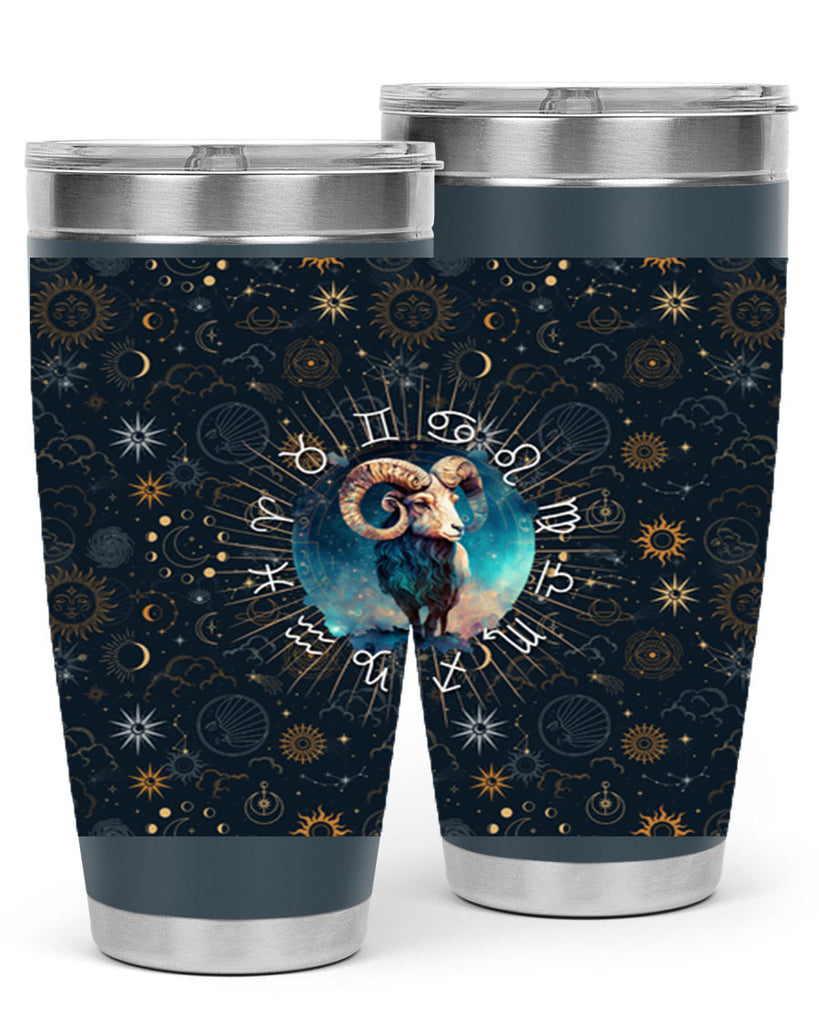 Aries Straigth 95#- zodiac- Tumbler