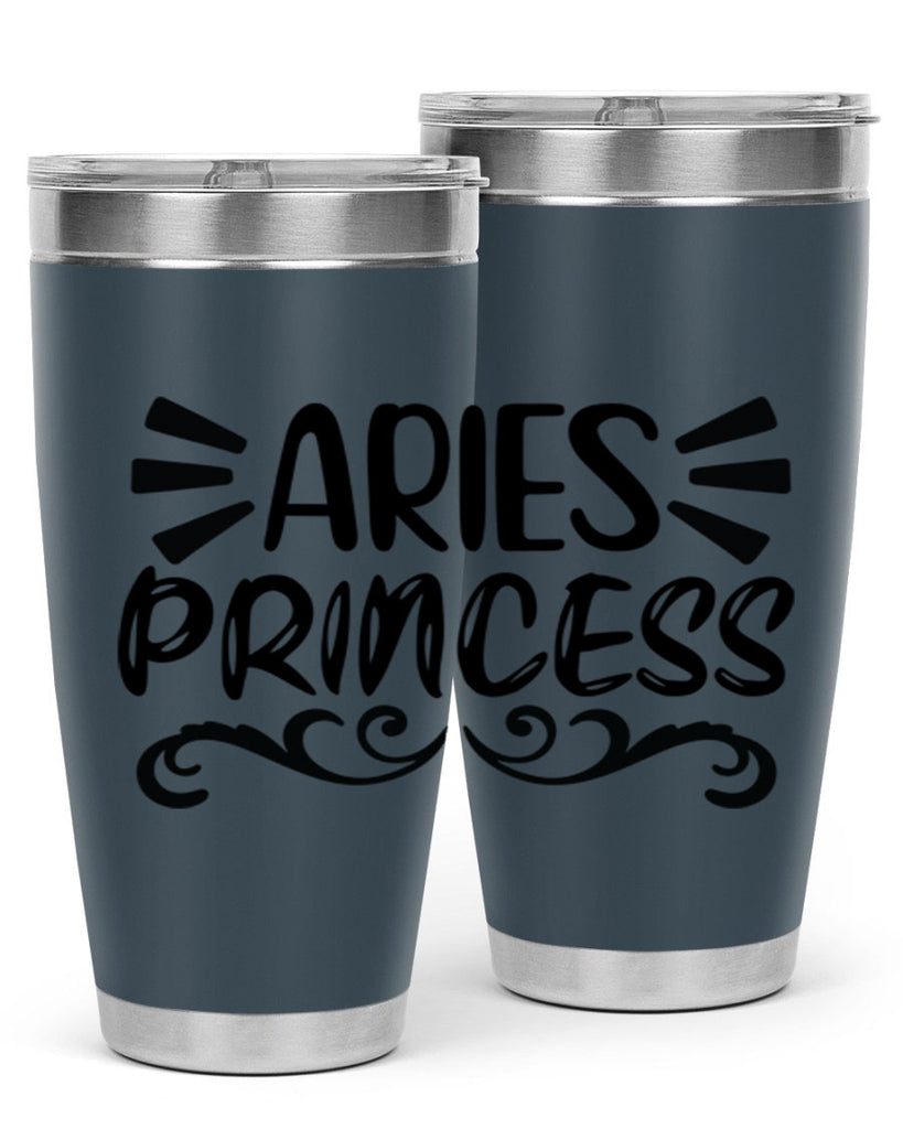 Aries princess 117#- zodiac- Tumbler