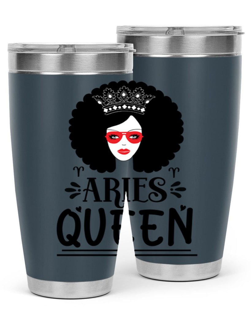 Aries queen 120#- zodiac- Tumbler