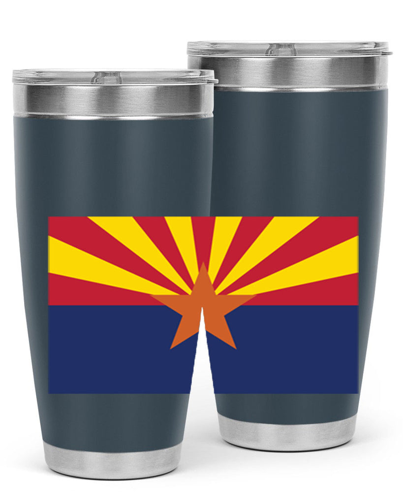 Arizona 49#- Us Flags- Tumbler