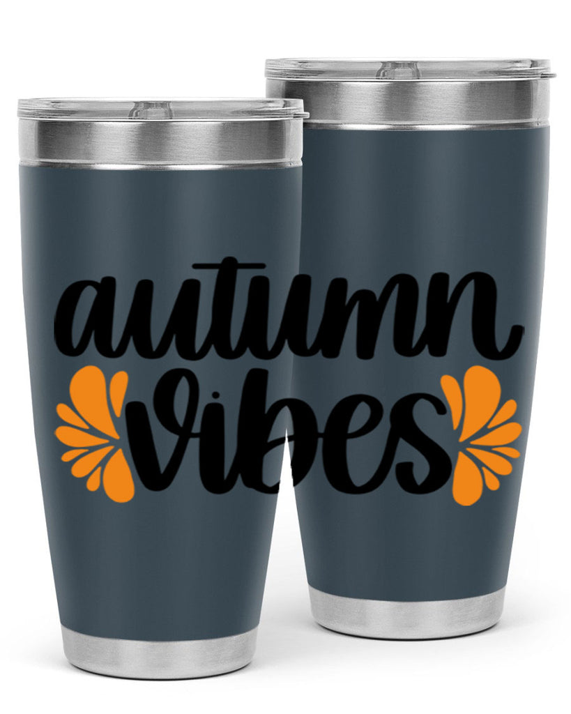 Autumn Vibes 478#- fall- Tumbler