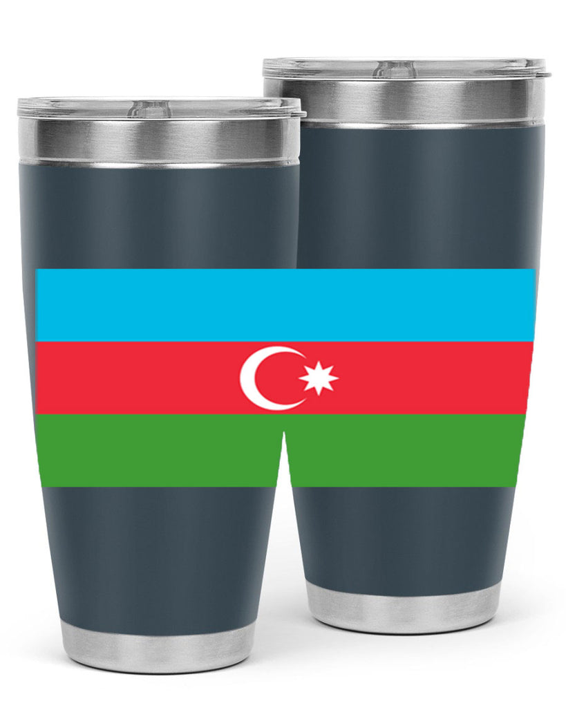 Azerbaijan 187#- world flags- Tumbler