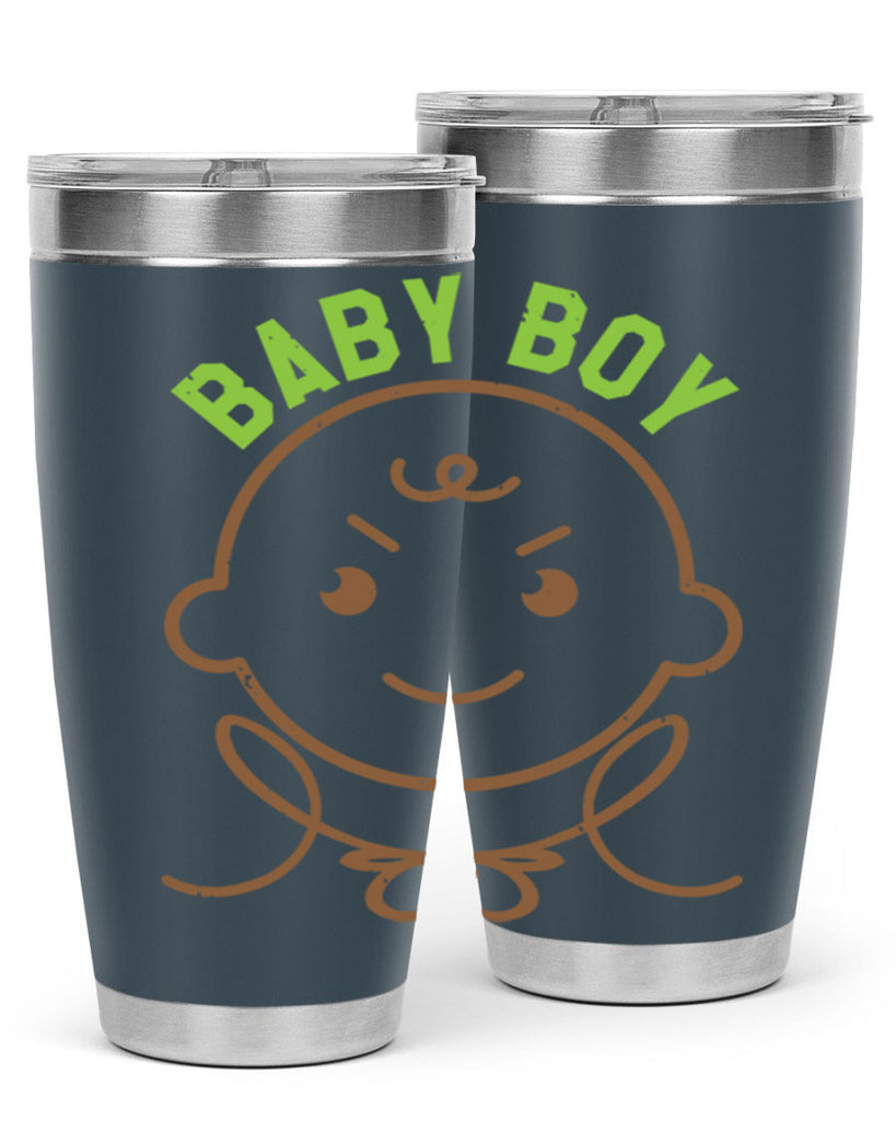 Baby Boy Style 4#- baby shower- tumbler