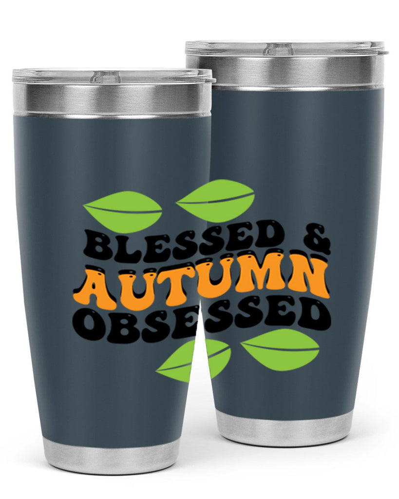 Blessed Autumn Obsessed 48#- fall- Tumbler