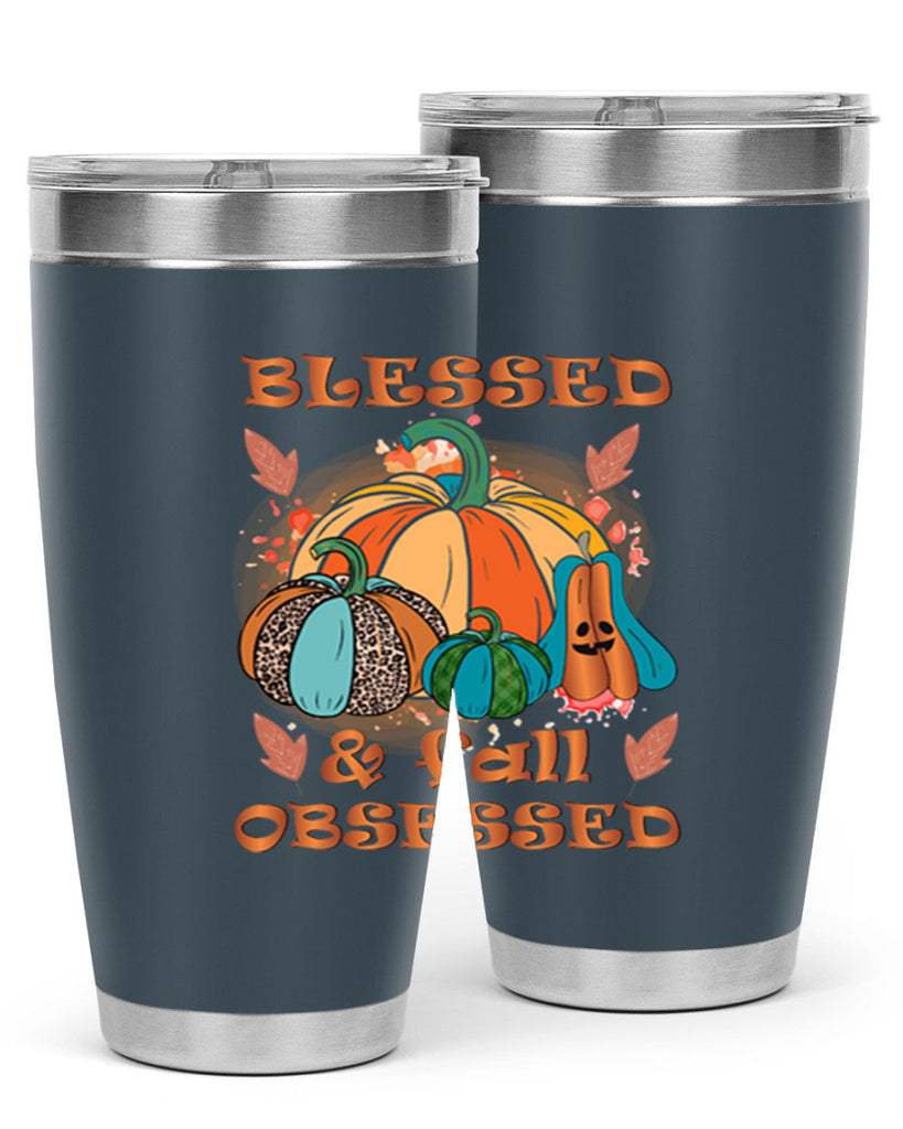 Blessed Fall Obsessed 49#- fall- Tumbler