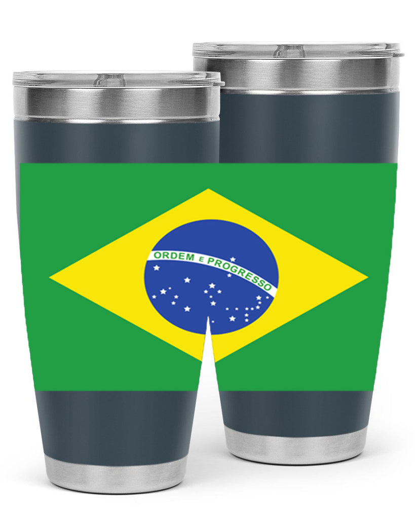 Brazil 174#- world flags- Tumbler