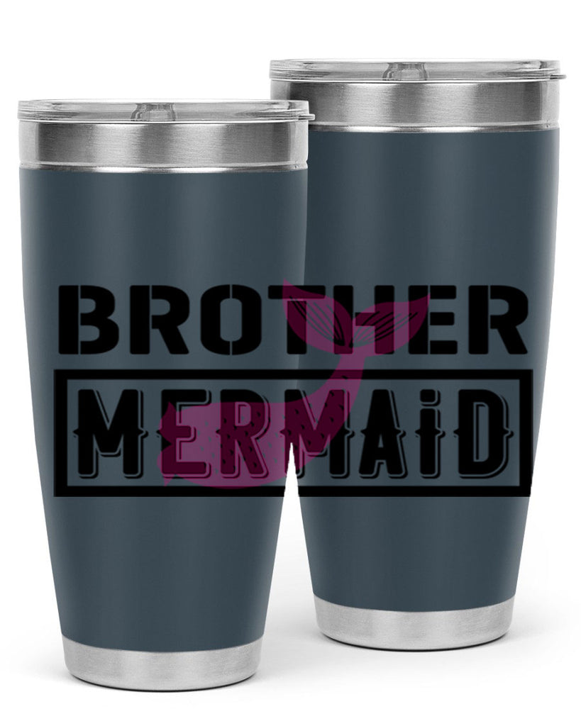 Brother mermaid 86#- mermaid- Tumbler