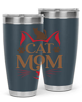 Cat Mom Style 6#- cat- Tumbler