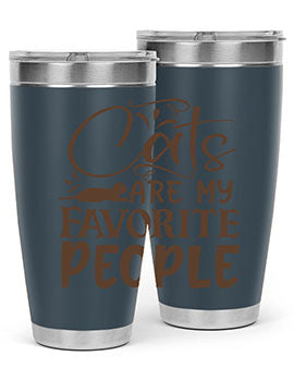 Cats Are My Favorite People Style 7#- cat- Tumbler