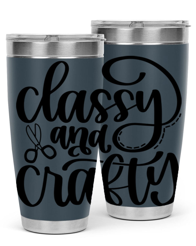 Classy And Crafty 43#- crafting- Tumbler