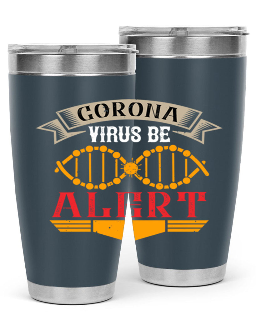 Corona Virus Be Alert Style 6#- corona virus- Cotton Tank