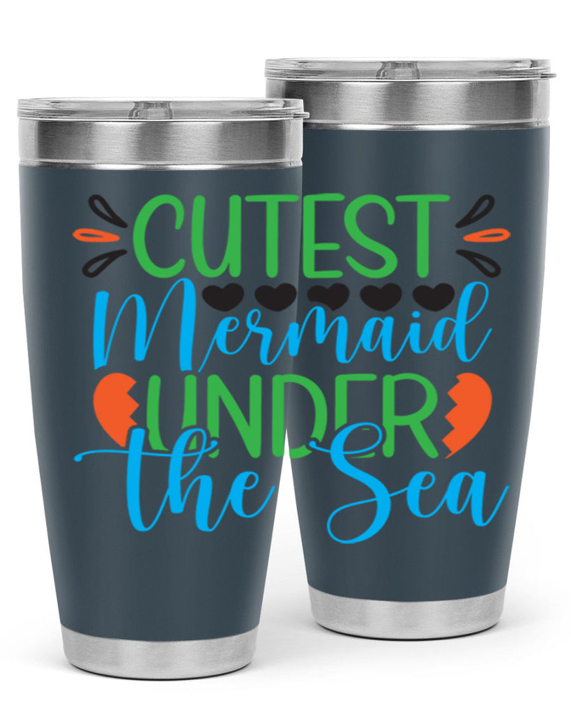 Cutest Mermaid Under The Sea 109#- mermaid- Tumbler