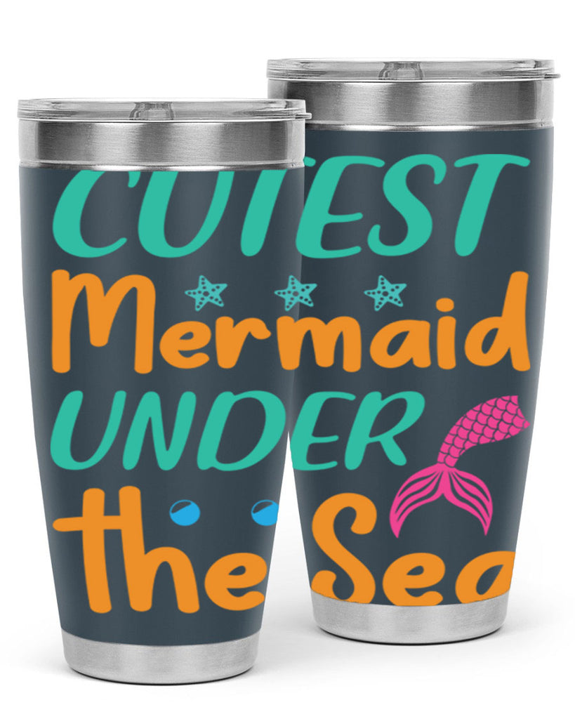 Cutest Mermaid Under the Sea 107#- mermaid- Tumbler