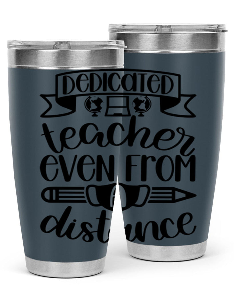 Dedicated Teacher Even Style 80#- teacher- tumbler