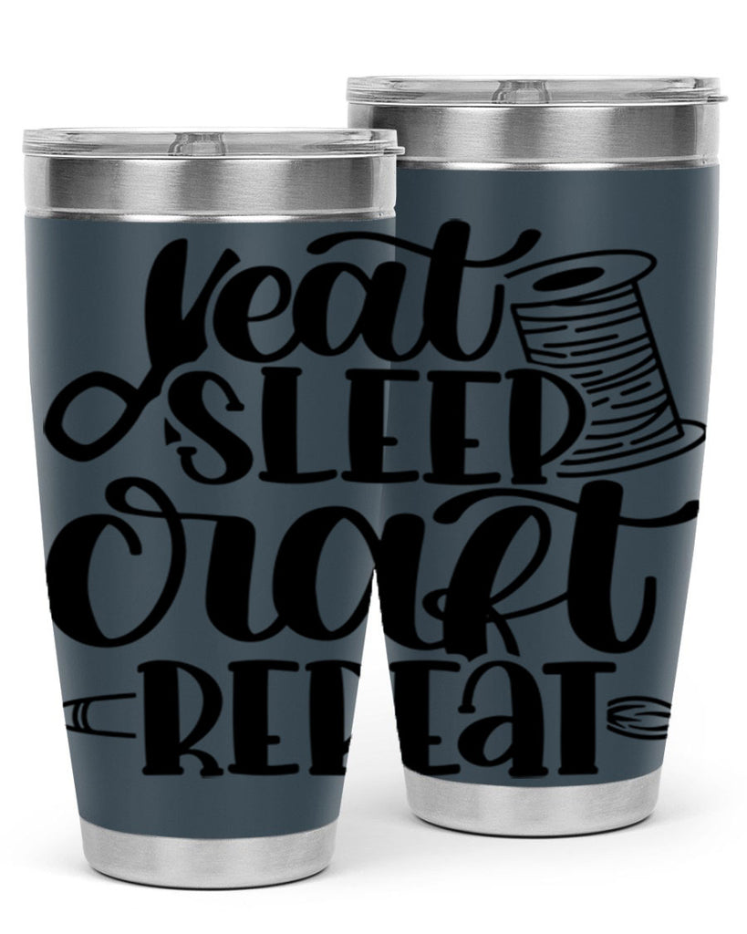 Eat Sleep Craft Repeat 29#- crafting- Tumbler