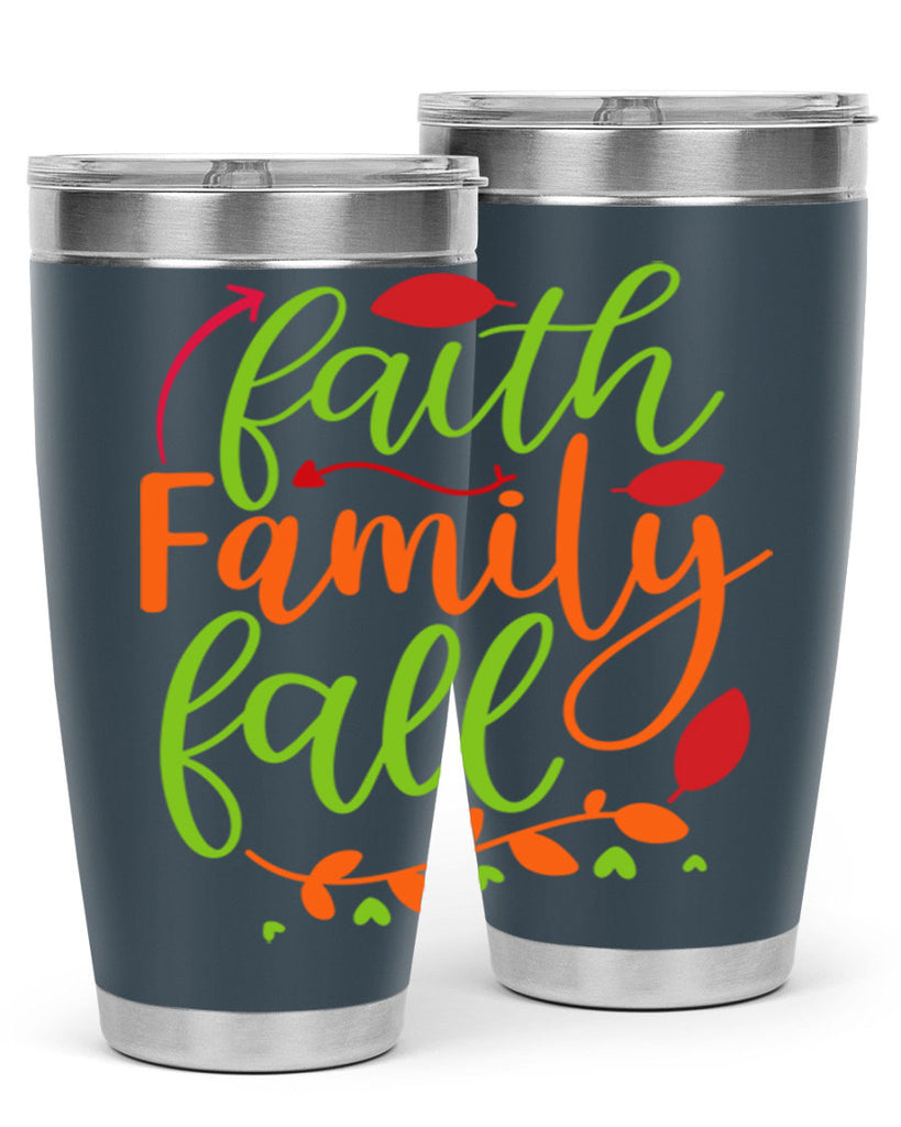 Faith Family Fall 82#- fall- Tumbler
