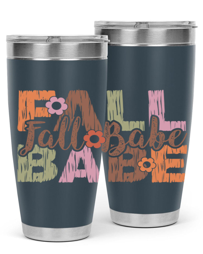 Fall Babe 88#- fall- Tumbler