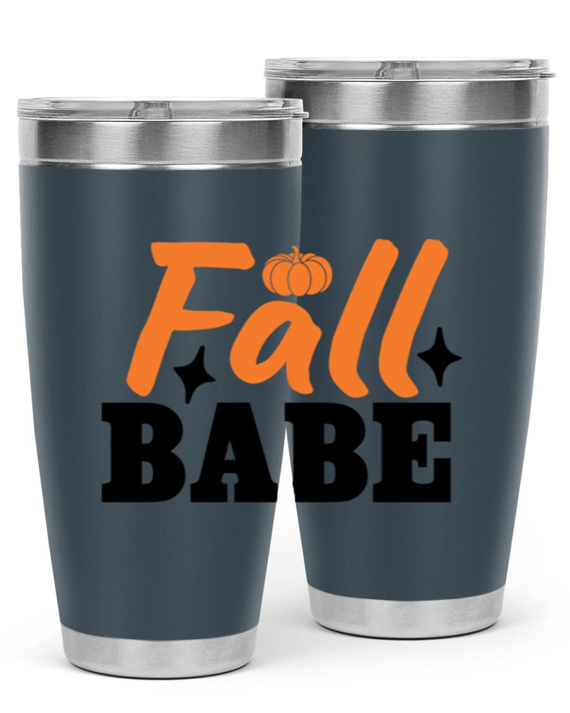 Fall Babe 89#- fall- Tumbler