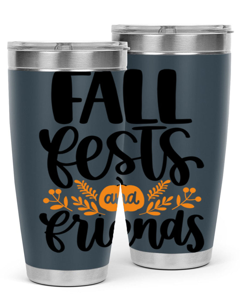 Fall Fests And Friends 484#- fall- Tumbler
