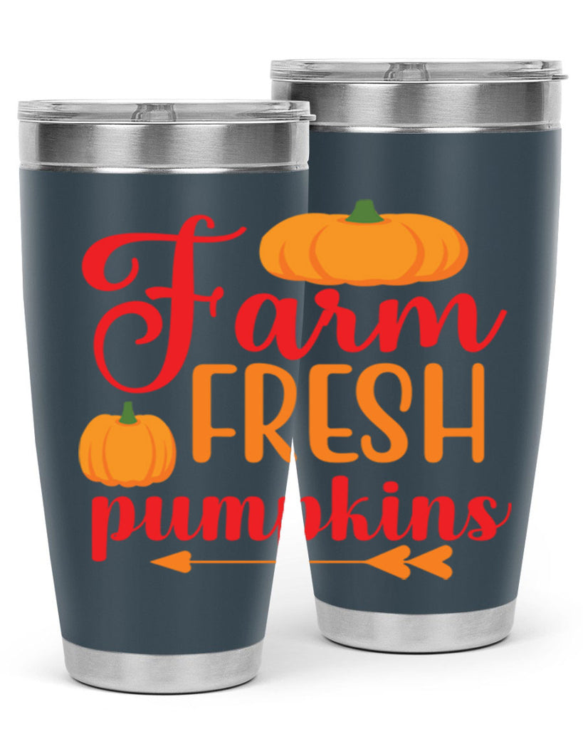 FarmFreshPumpkins 177#- fall- Tumbler