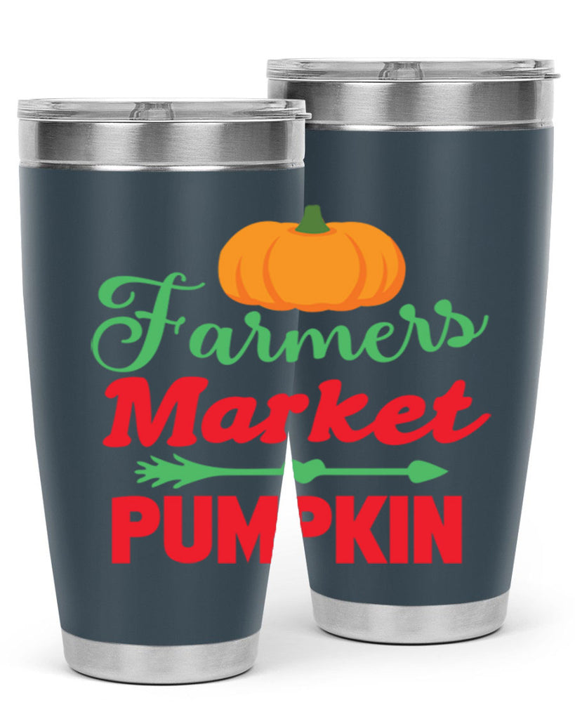 FarmersMarketPumpkin 180#- fall- Tumbler