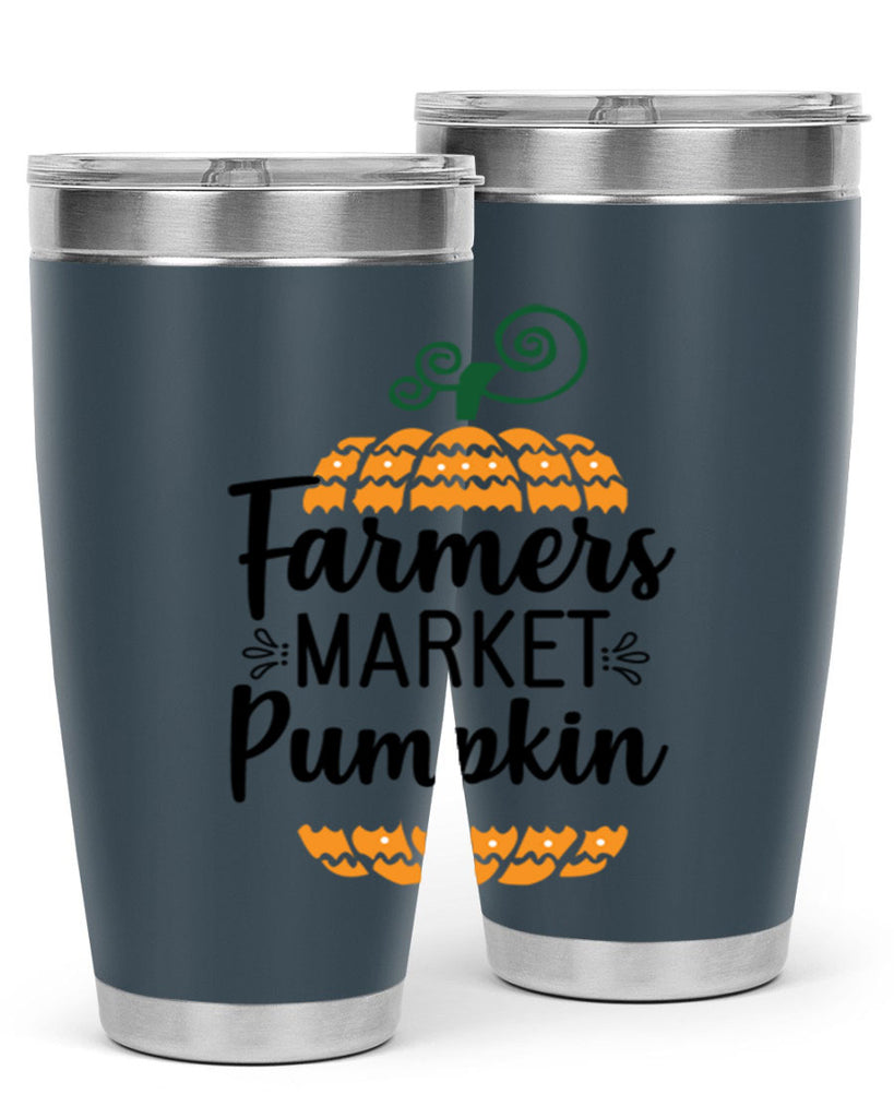 Farmersmarketpumpkin 179#- fall- Tumbler